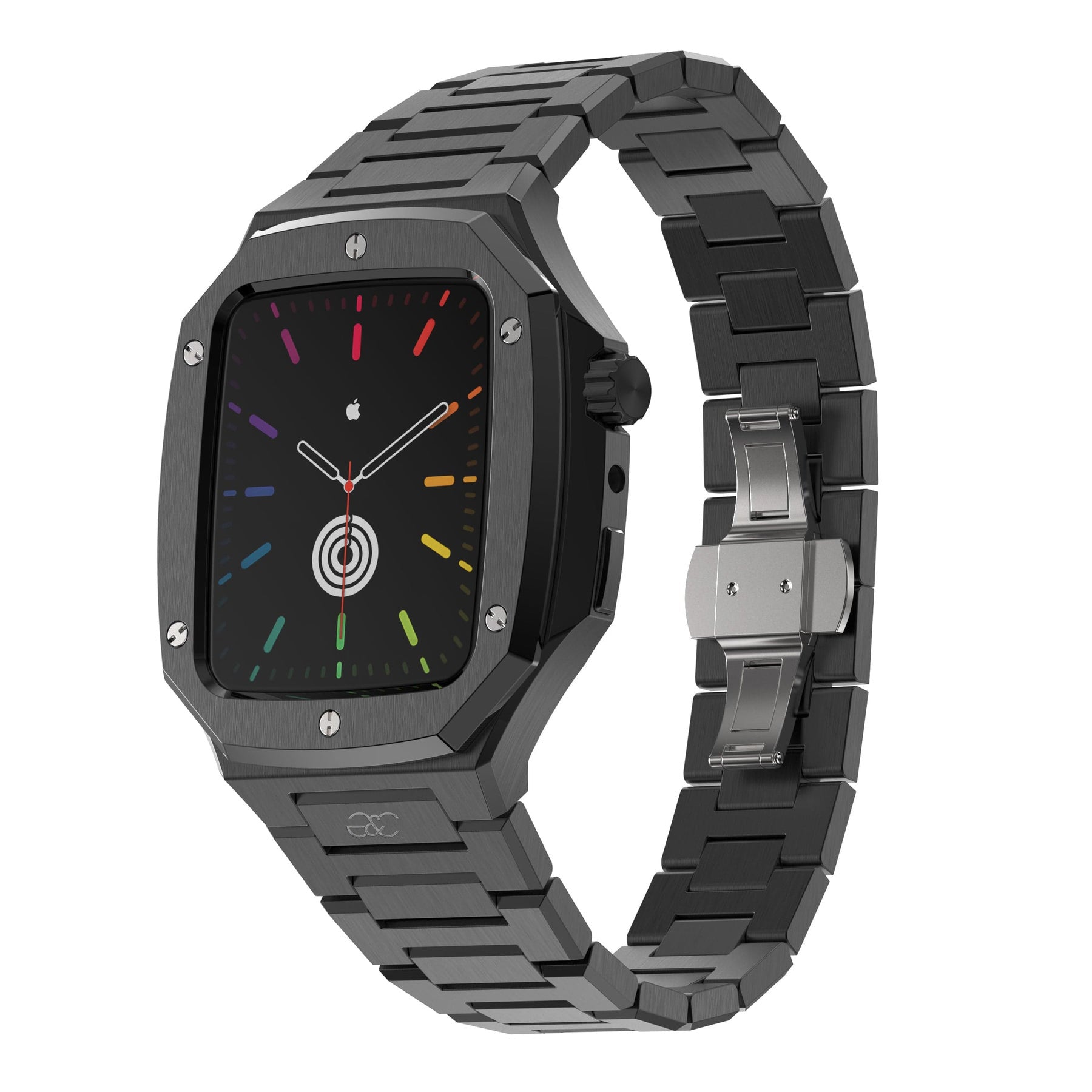 40/44/45mm Apple Watch Black Steel case – G&C Watch