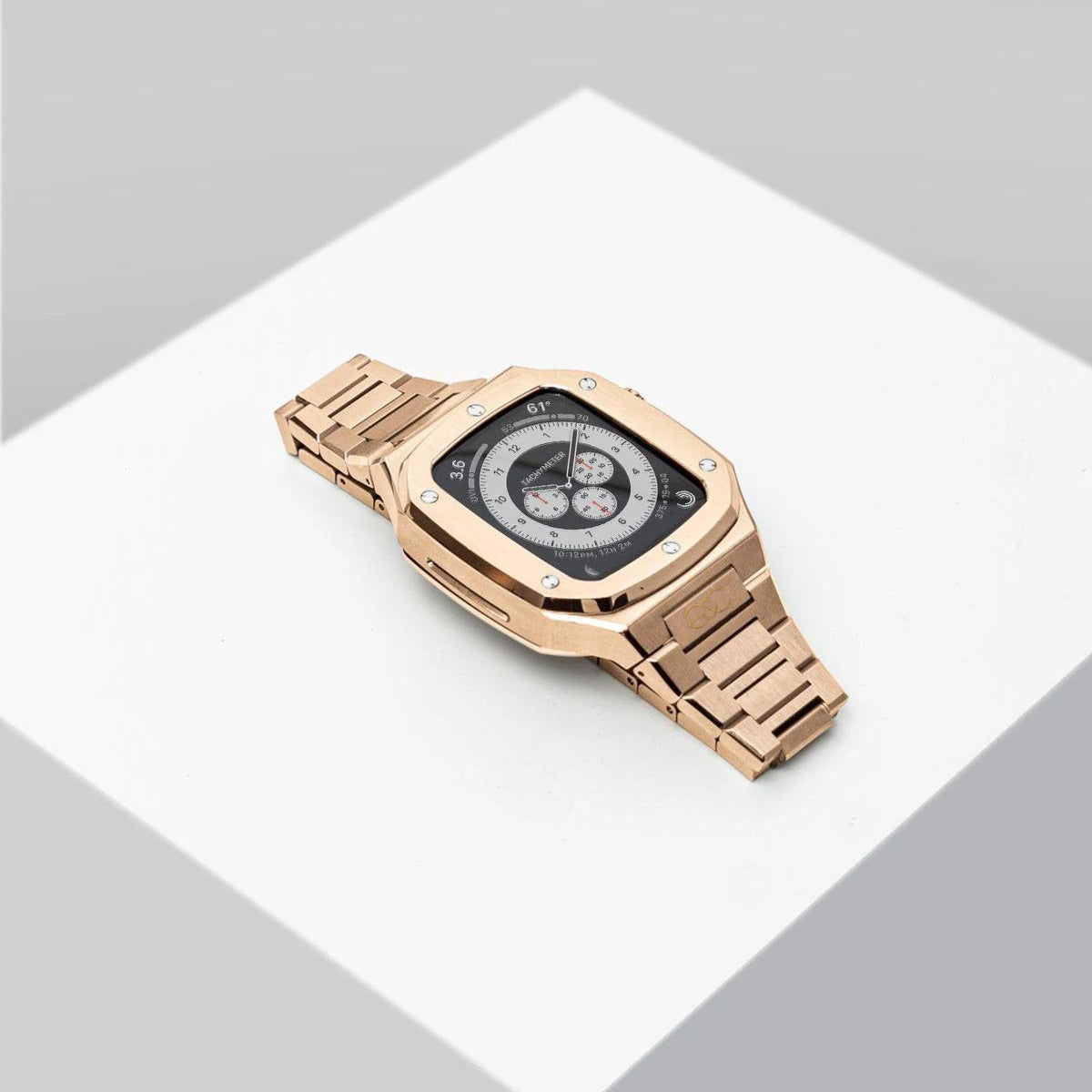 Apple Watch Rose Gold Steel case & band - G&C Watch