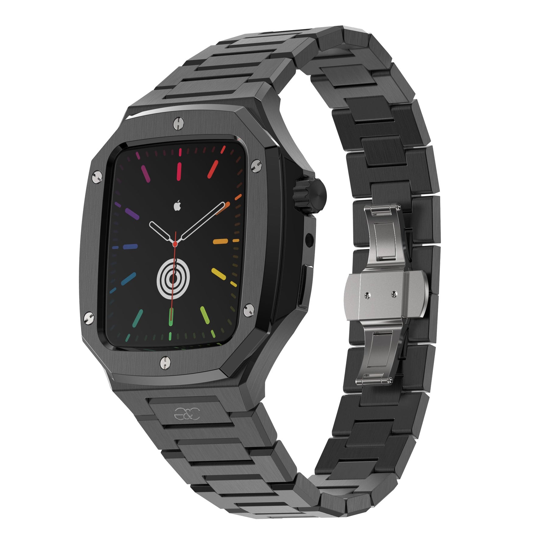 Apple Watch Black Steel case & band - G&C Watch
