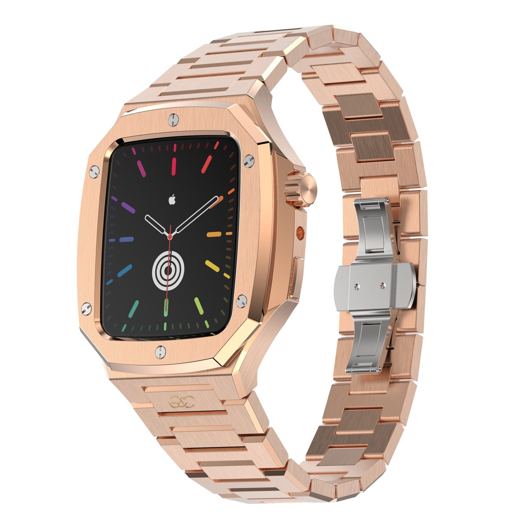 Apple Watch Rose Gold Steel case & band - G&C Watch