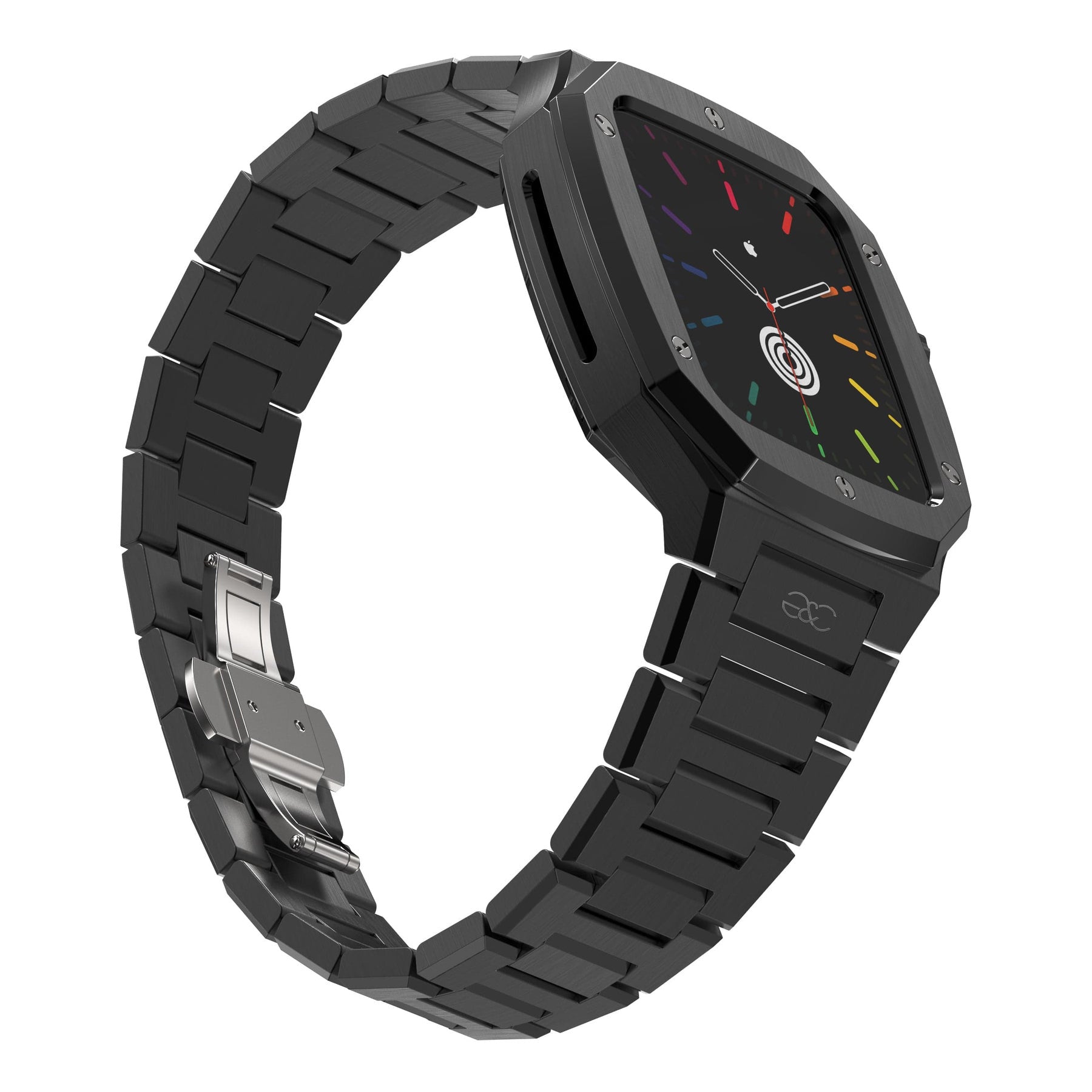 Apple Watch Black Steel case & band - G&C Watch